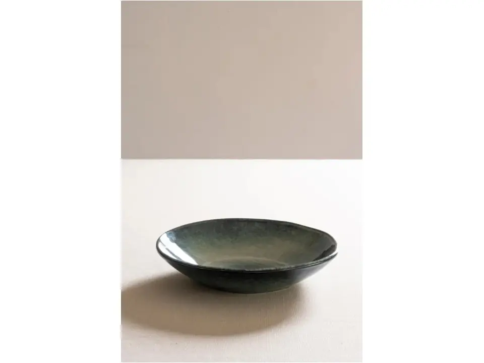 Organic green, piatto fondo ø23,5 cm