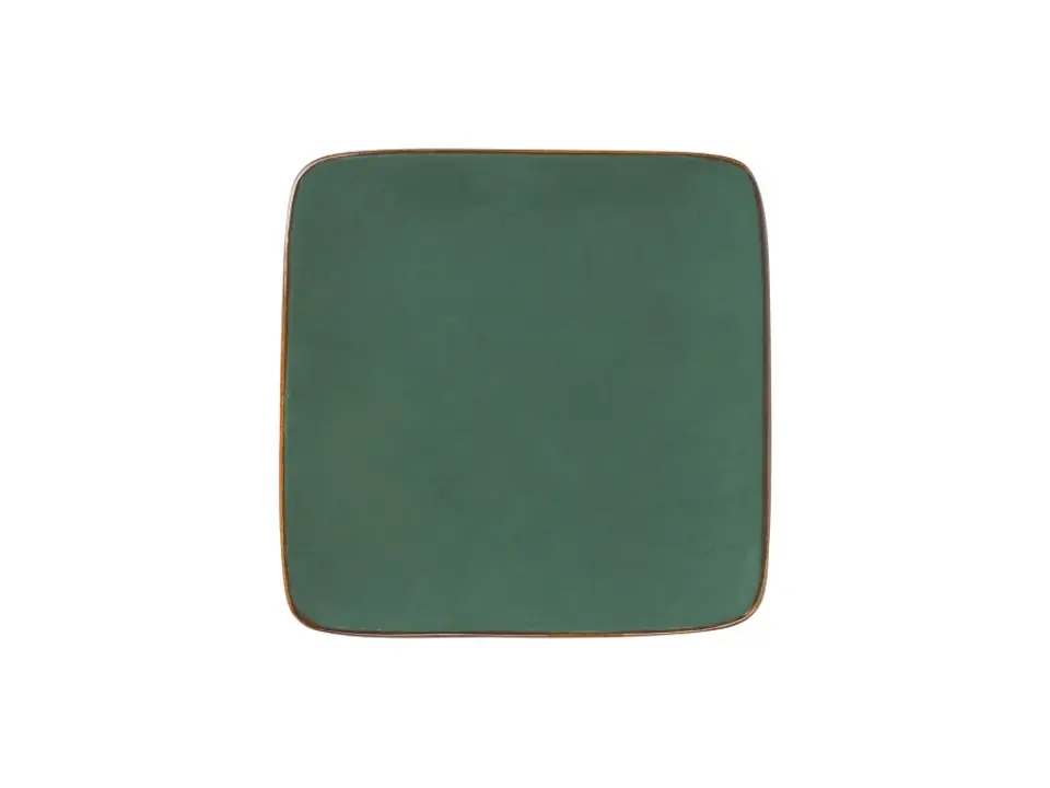 Mediterraneo, piattino quadrato pane verde