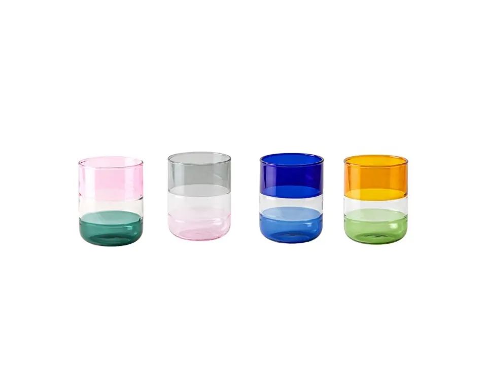 Stacks, set 4 bicchieri tumbler 350 ml