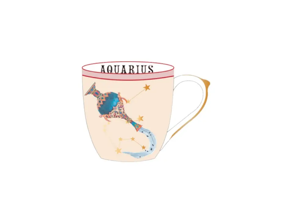 Oroscopo, mug 450 ml - aquarius