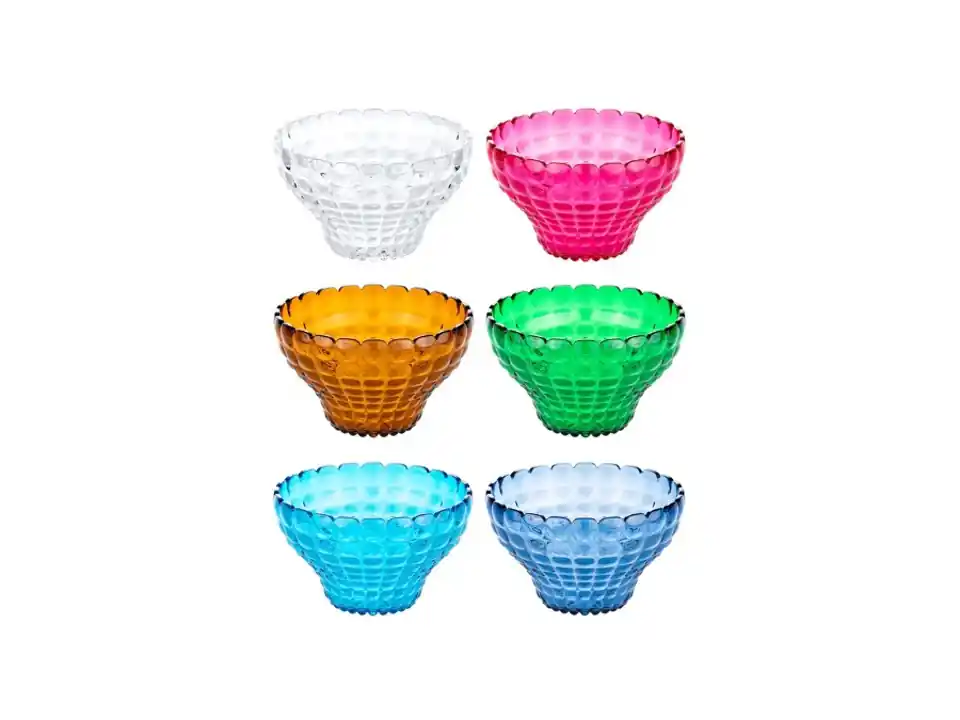 Tiffany, set 6 coppette ø12 cm