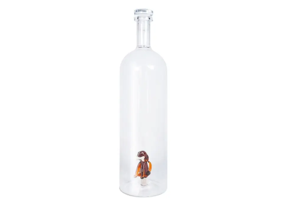 Bottiglia in vetro borosilicato 1,2 lt, cane
