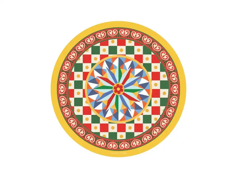 Tovaglietta tonda erice, 35 cm