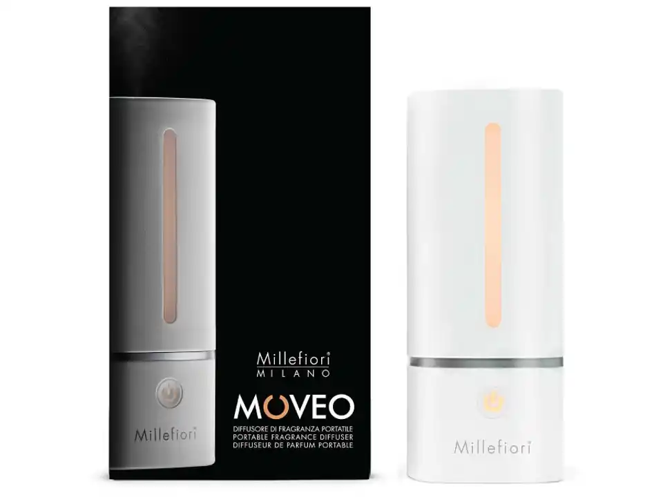 Moveo, diffusore di fragranza portatile bianco