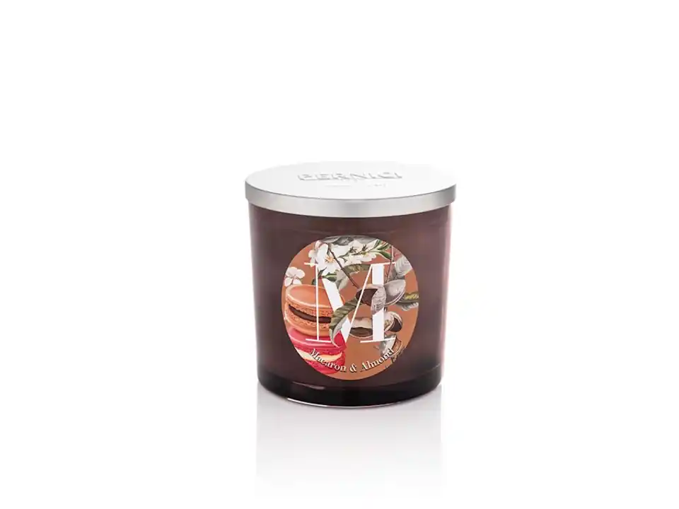Elementi, candela 350 gr. macaron & almond - m