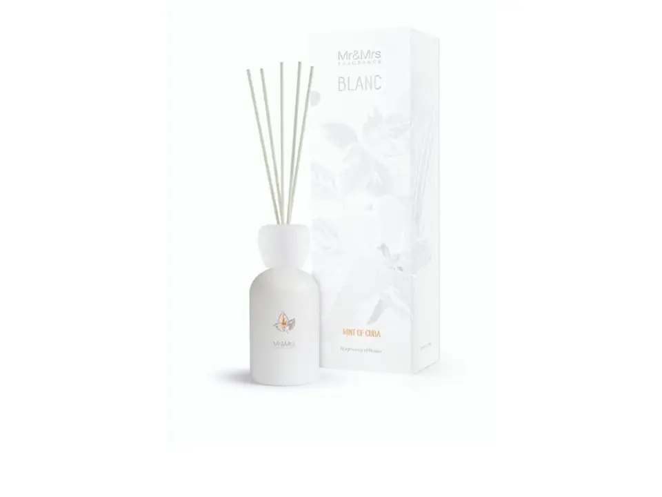 Blanc, diffusore a bastoncini 250ml menta di cuba