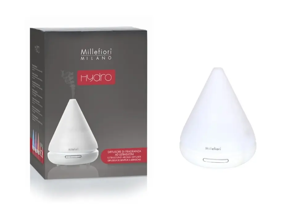 Diffusore elettrico a ultrasuoni "piramide" millefiori