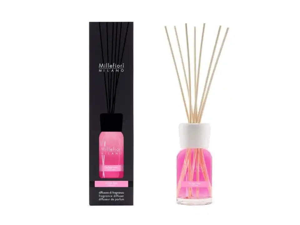 Diffusore a bastoncini collezione natural 100ml - lychee rose