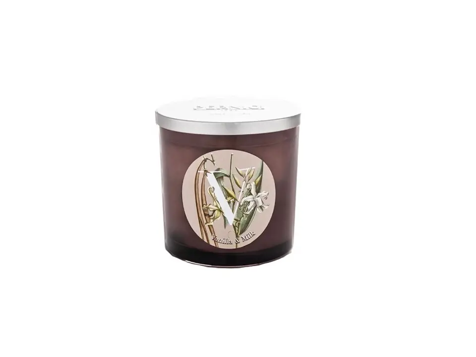 Elementi, candela 350 gr. vanilla & milk - v