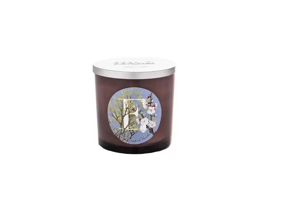 Elementi, candela 350 gr. eucalyptus & musk - e