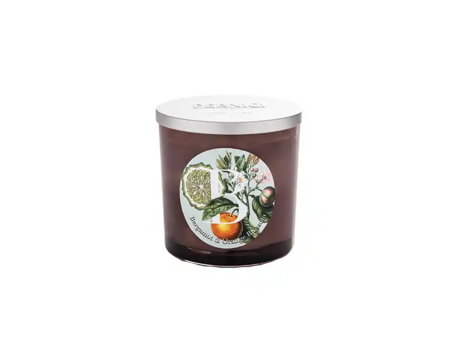 Elementi, candela 350 gr. bergamot & orange blossom - b