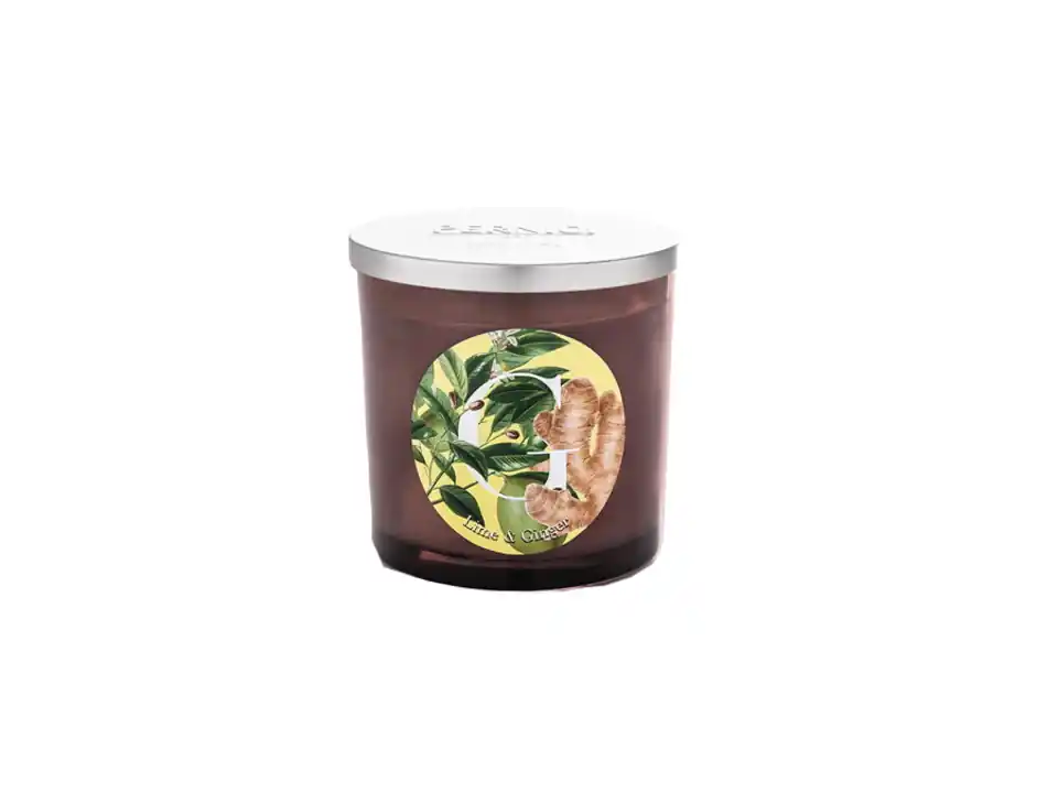 Elementi, candela 200 gr. lime & ginger - g