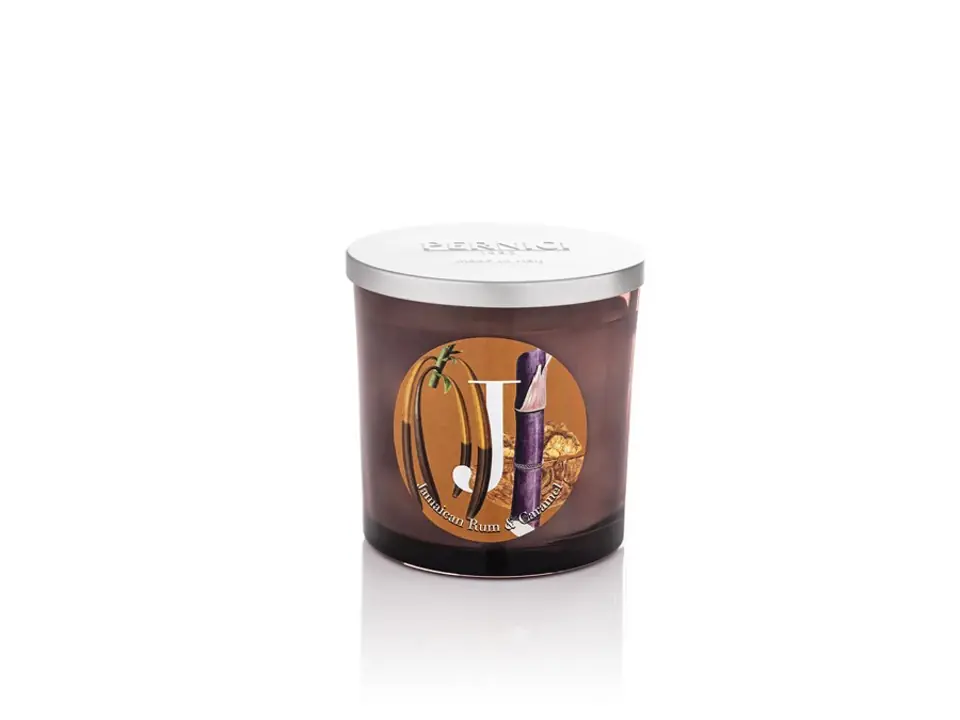 Elementi, candela 350 gr. jamaican rum & caramel - j