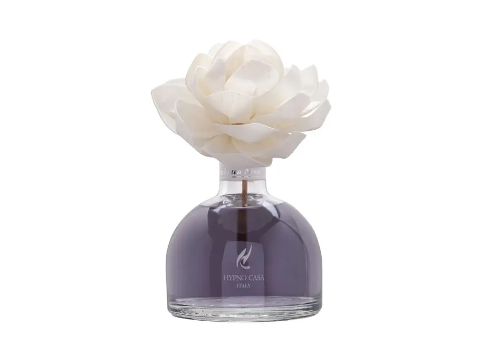 Diffusore con rosa 250 ml - orchidea nera