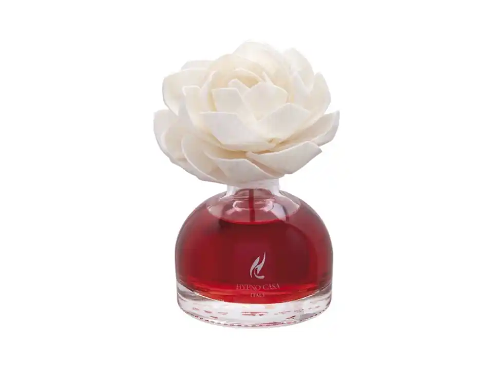 Diffusore con rosa 100 ml - melograno