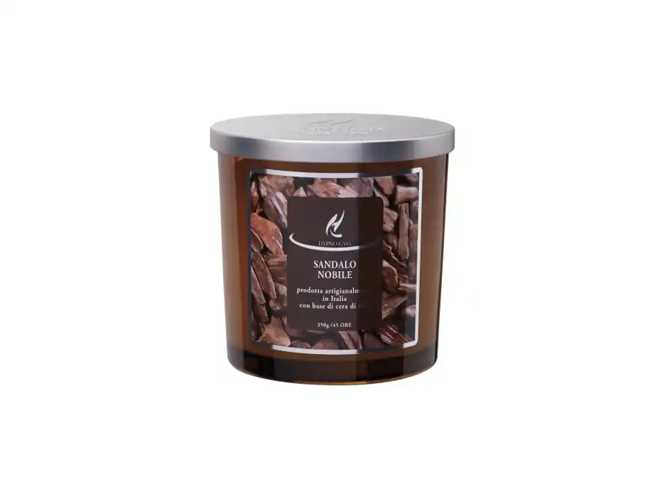 Candela profumata 350 gr - sandalo nobile