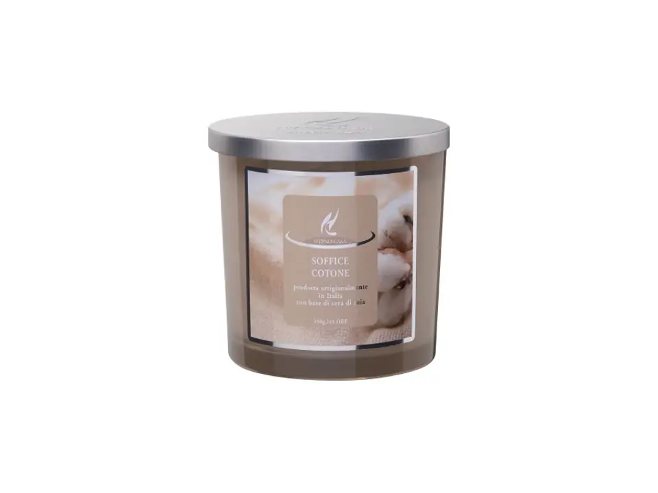 Candela profumata 350 gr - soffice cotone