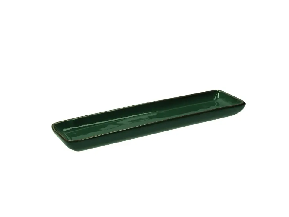 Concerto verde bosco, vassoio rettangolare, 32x8 cm