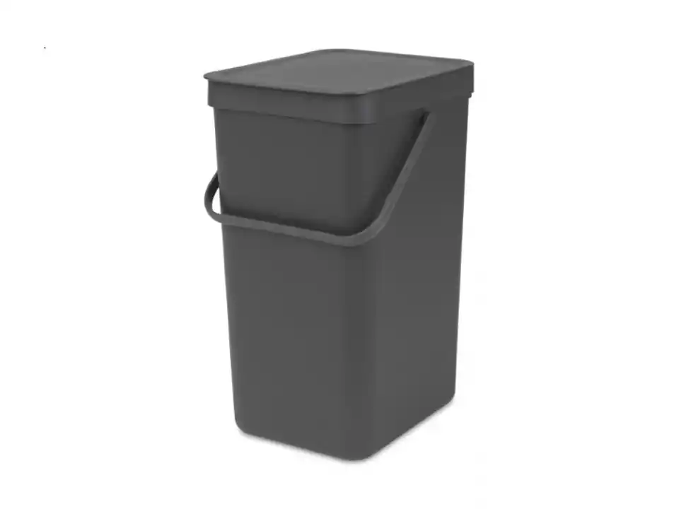 Sort & go pattumiera - 16 lt - dark grey