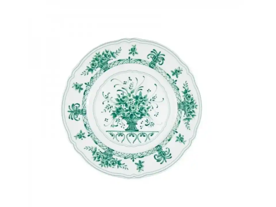 Anthiros bianco e verde, piatto frutta ø 21 cm