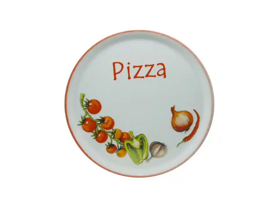 Vegetable, linea napoli, piatto pizza 33 cm
