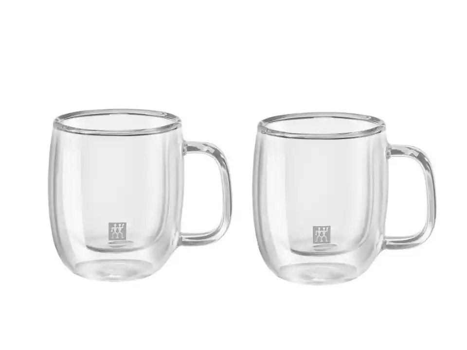 Tazza caffè sorrento vetro 134 ml, set di 2