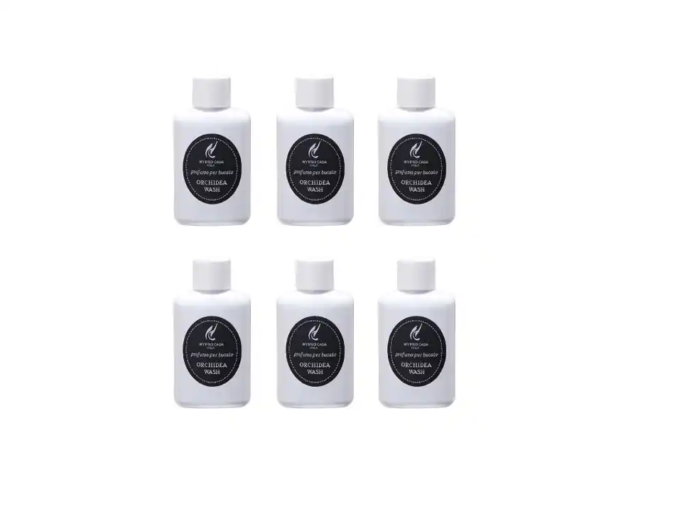 Profumo lavatrice concentrato orchidea wash 100 ml, 6 flaconi