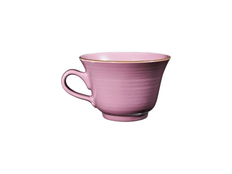 Mediterraneo, tazza colazione rosa