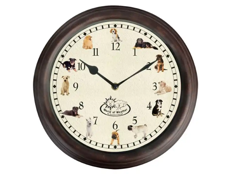 Orologio con abbaio del cane