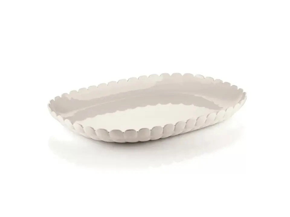 Tiffany, vassoio grande bianco latte