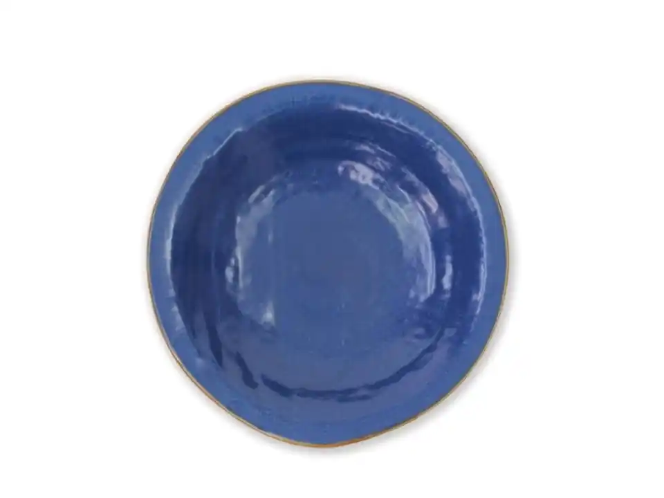 Mediterraneo, piatto fondo blue 24 cm