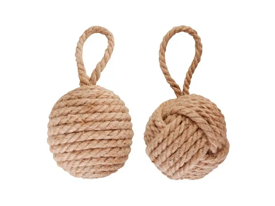 Fermaporta gomitolo corda