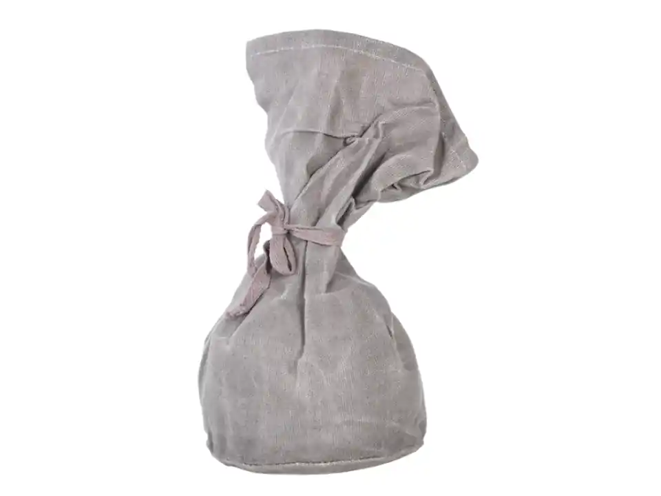 Peso fermaporta in tela cerata grigio