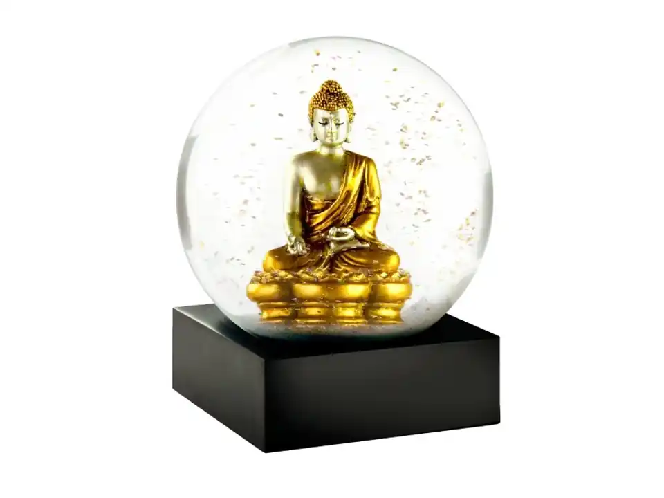 Palla di neve - buddha oro