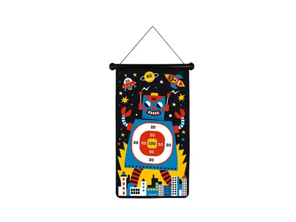 Gioco delle freccette magnetico, robot