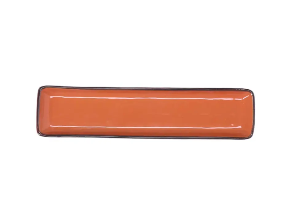 Concerto arancione, vassoio rettangolare, 32x8 cm