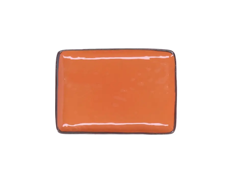 Concerto arancione, vassoio rettangolare, 27x19 cm