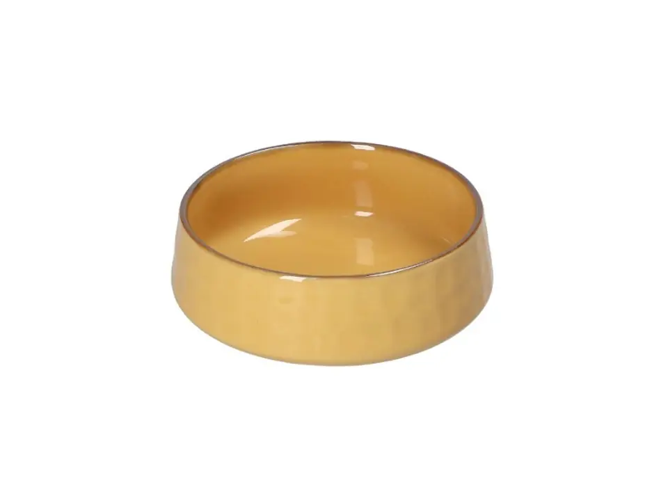 Concerto glam ocra, piatto fondo ciotola, 14,5 cm