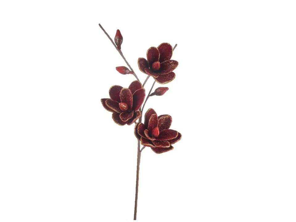 Preziosi petali rosso, fiore 90h cm