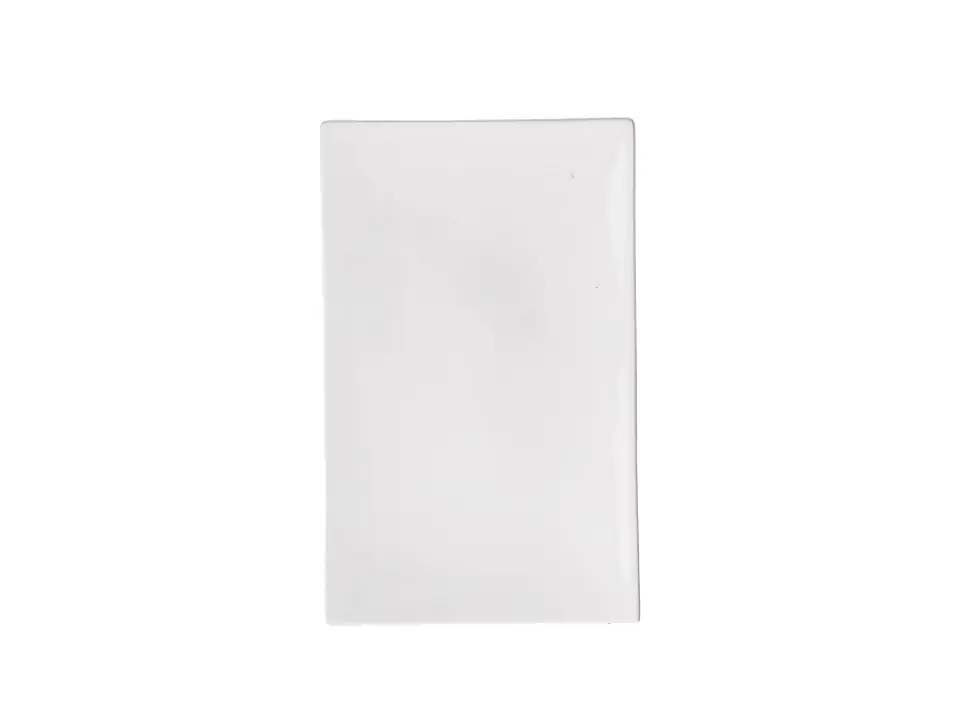Essenziale gourmet, piatto rettangolare 28x17xh2,7 cm
