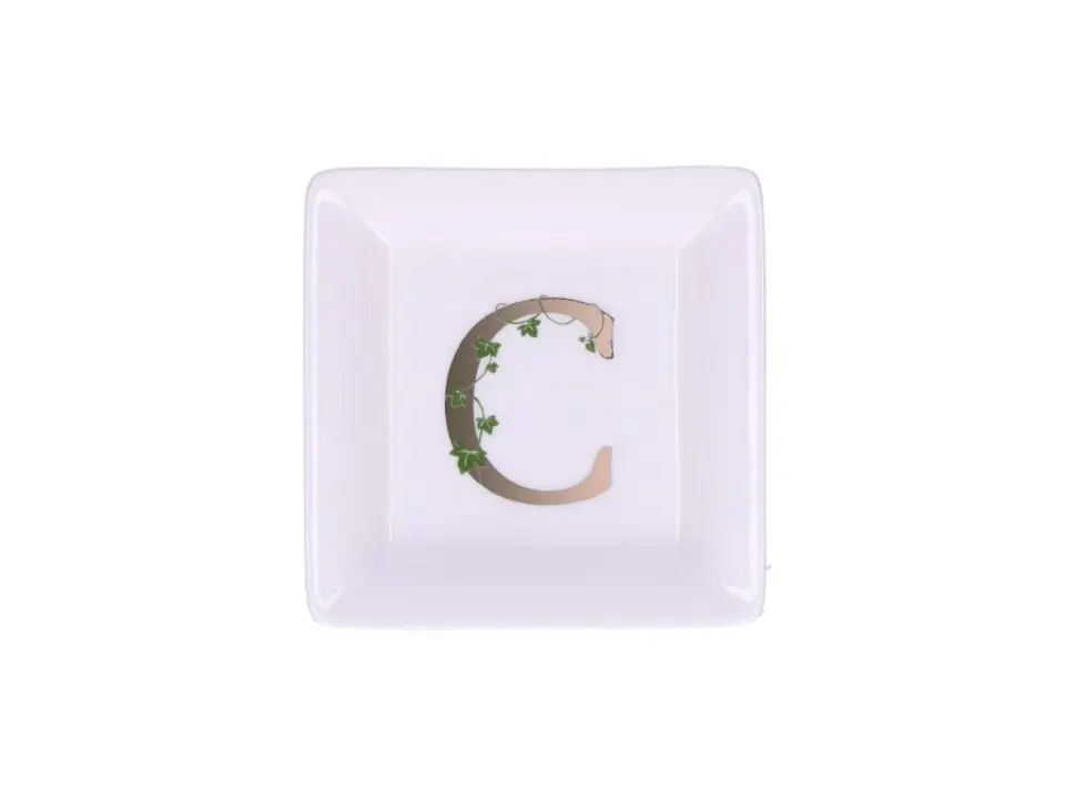 Adorato, piattino quadrato "c"