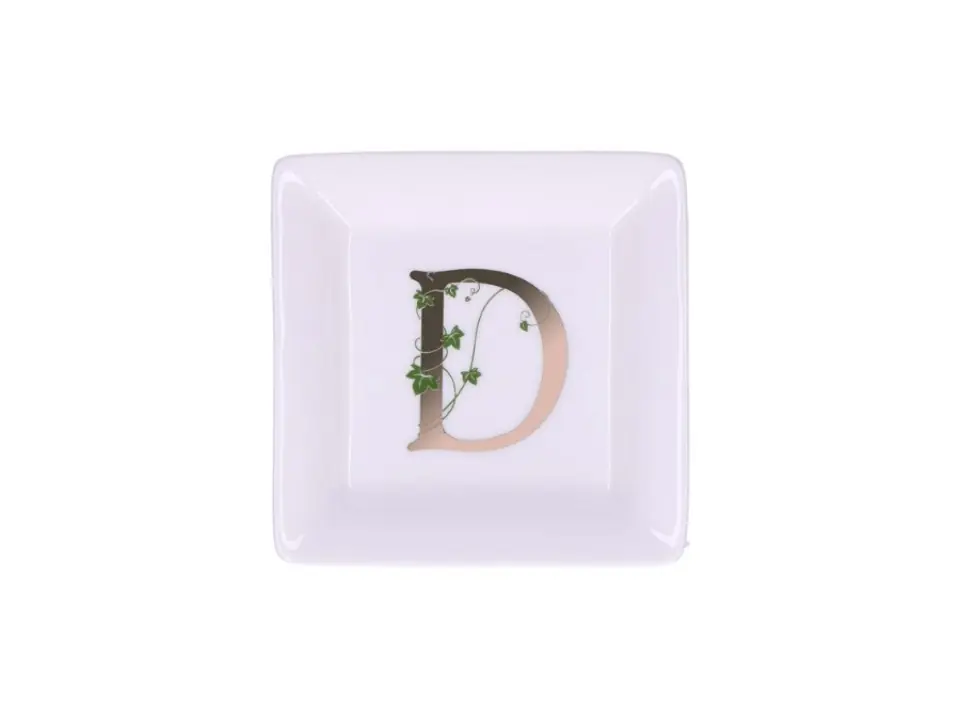 Adorato, piattino quadrato "d"