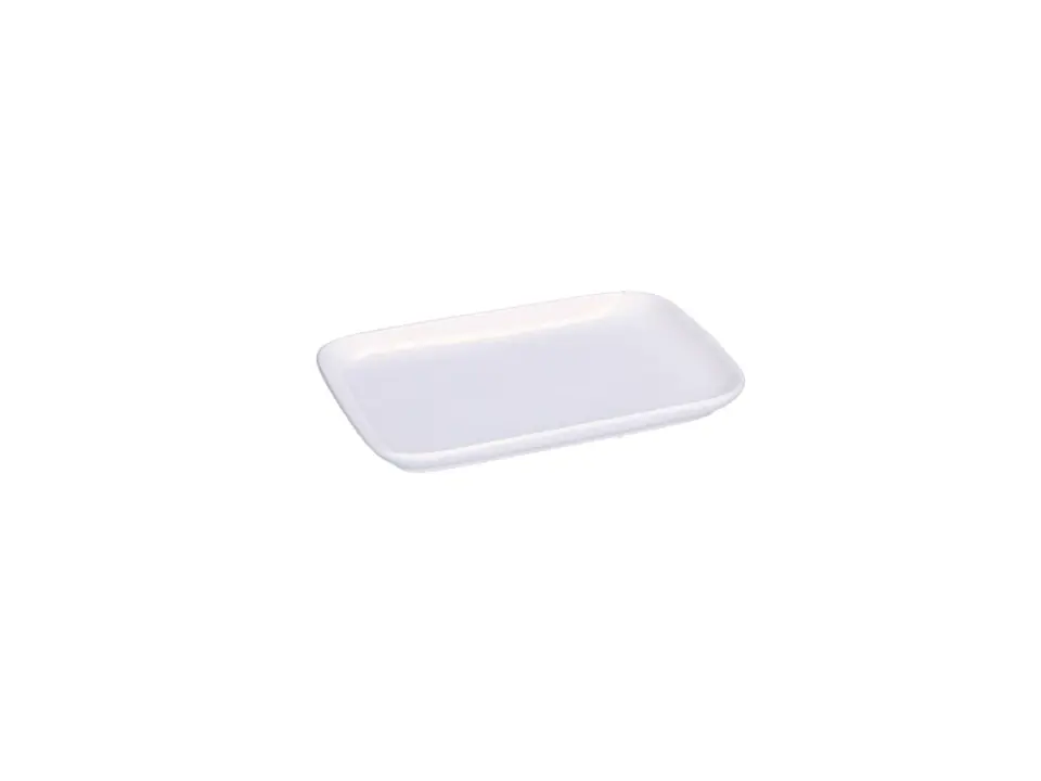 Essenziale, piatto rettangolare 22x15xh5,5 cm