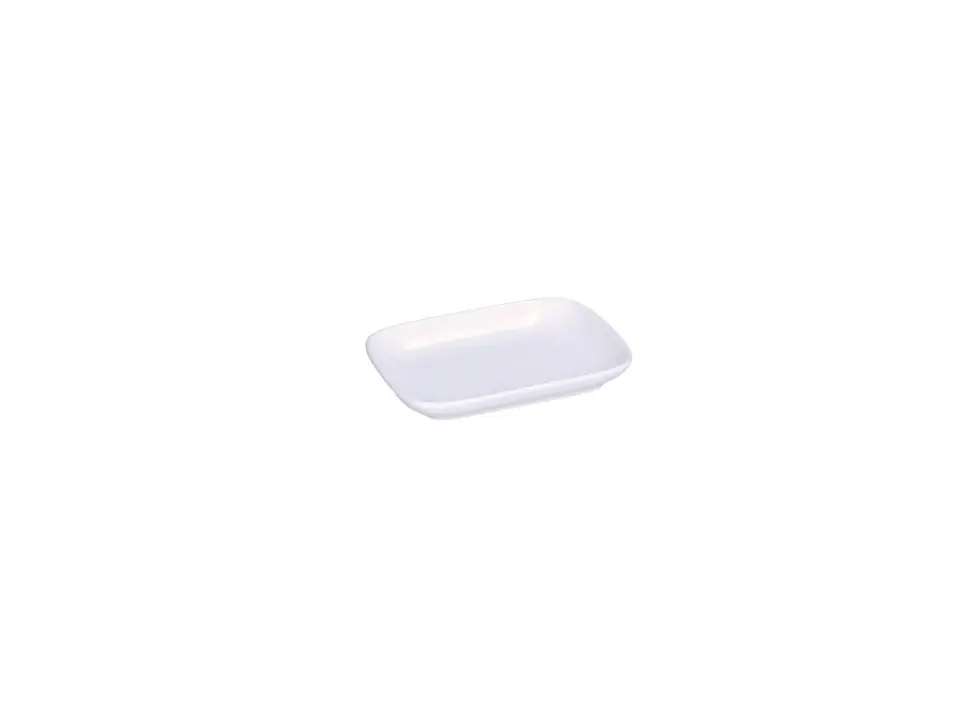 Essenziale, piatto rettangolare 15x10xh2,1 cm