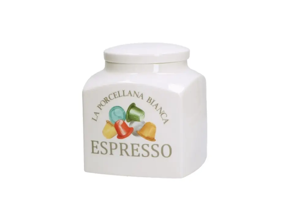 Conserva, barattolo espresso 12x12xh16 cm, 1800 cc