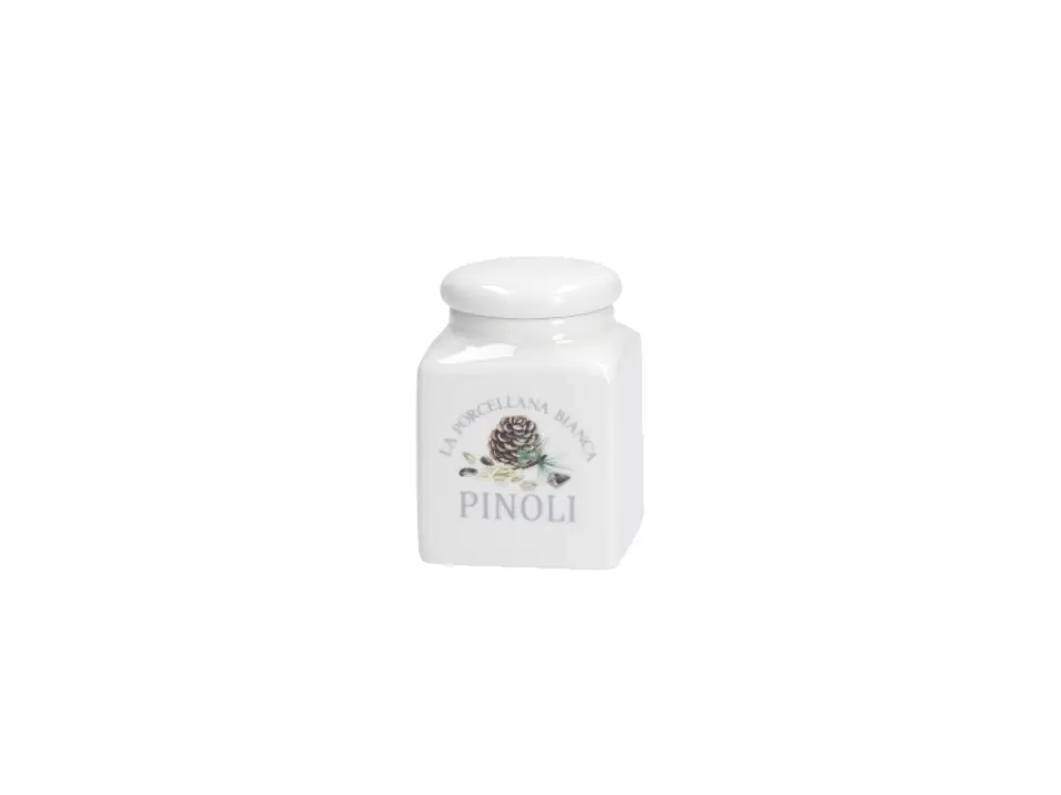 Conserva, barattolo pinoli 6x6xh8,5 cm, 175 cc