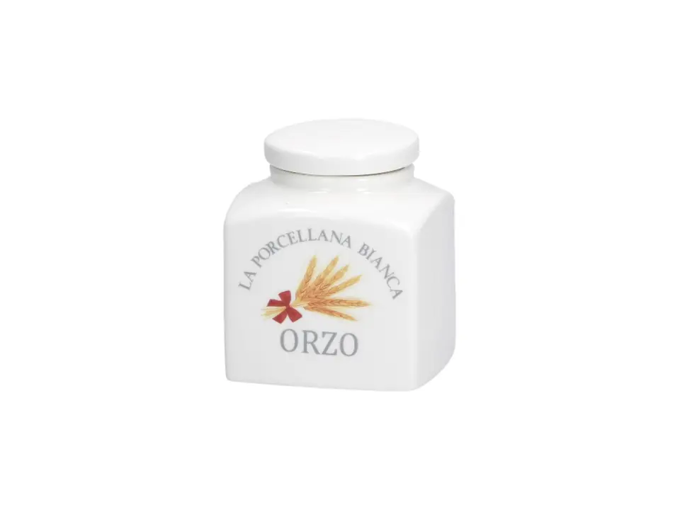 Conserva, barattolo orzo 9,5x9,5xh11,5 cm, 500 cc