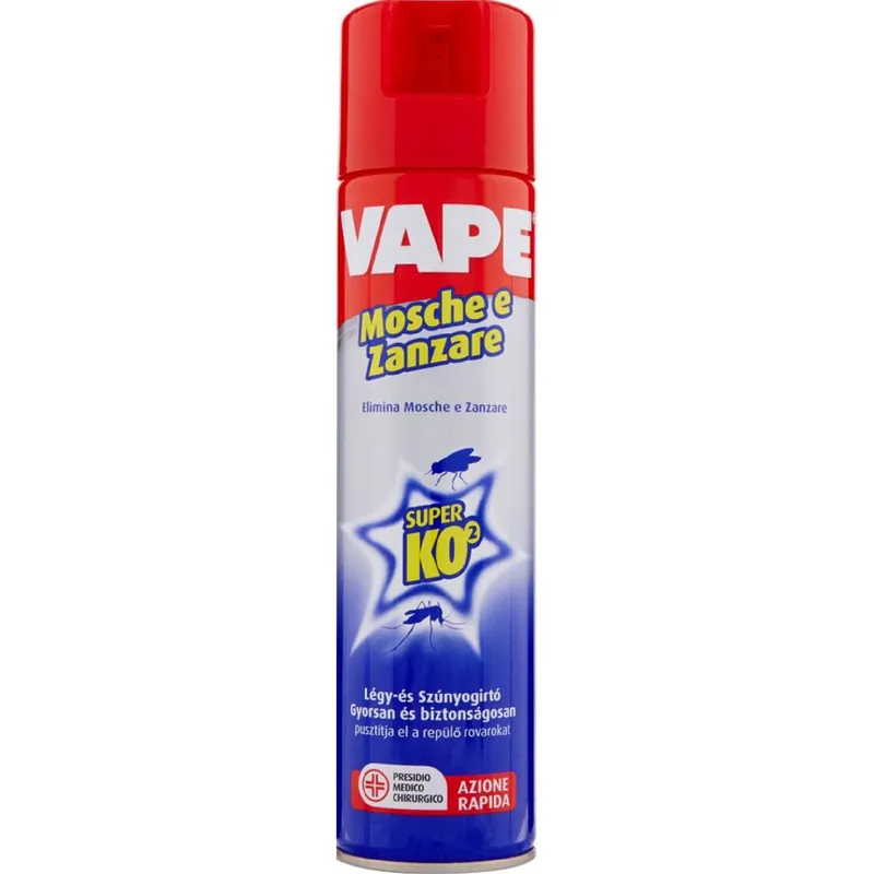 Insetticida Vape Ko mosche e zanzare 400 Ml