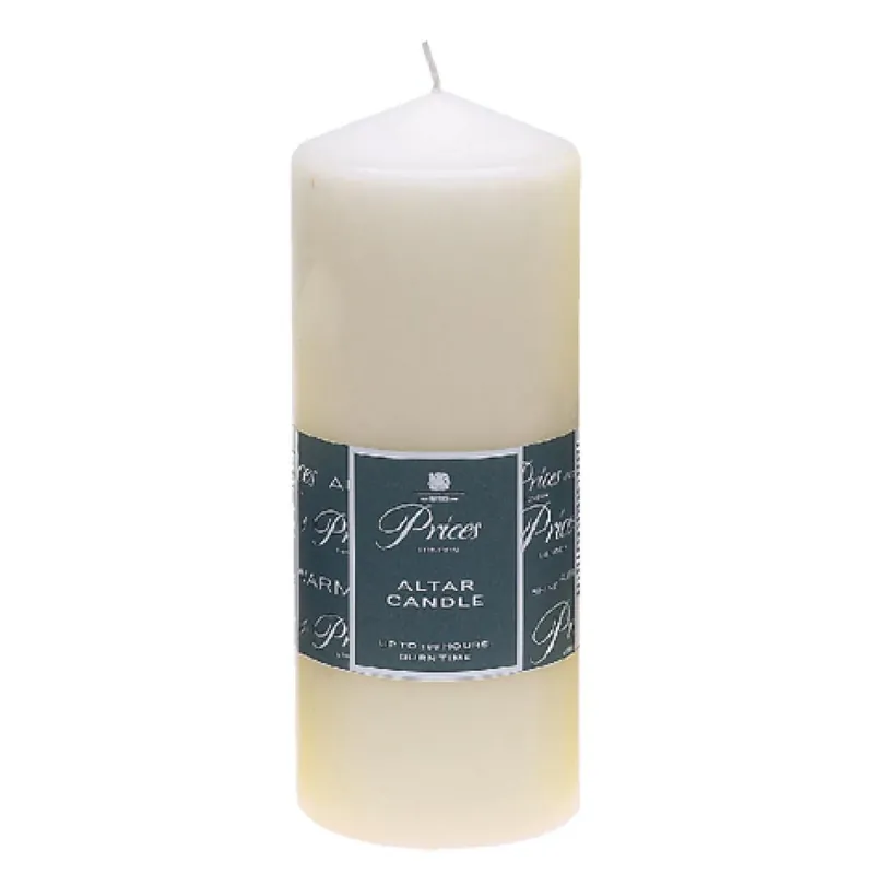 Candela Moccolo 8 x 20 Bianca