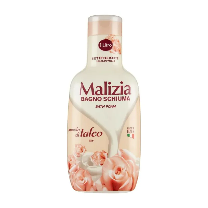 Malizia Bagnoschiuma Setificante al Talco 1000 ml